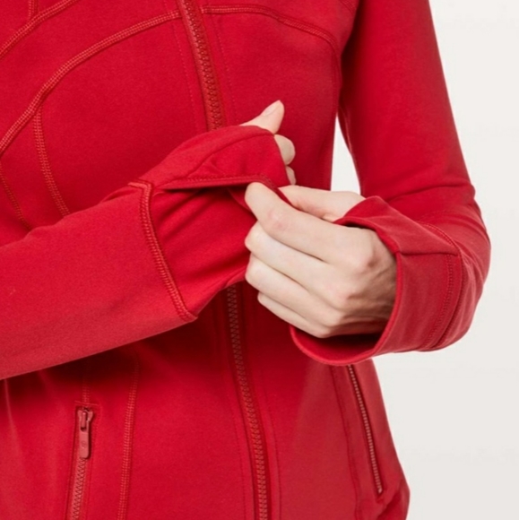 Lululemon Define Jacket - Dark Red - Picture 5 of 9
